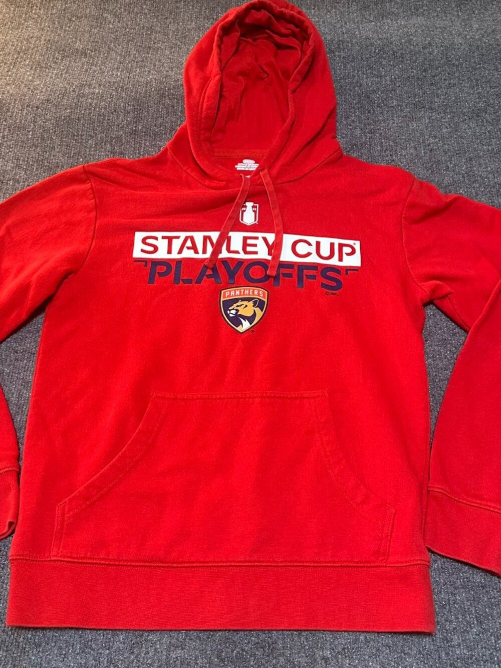 Fanatics Florida Panthers 2023 NHL Stanley Cup Playoffs Hoodie Size S Longsleeve